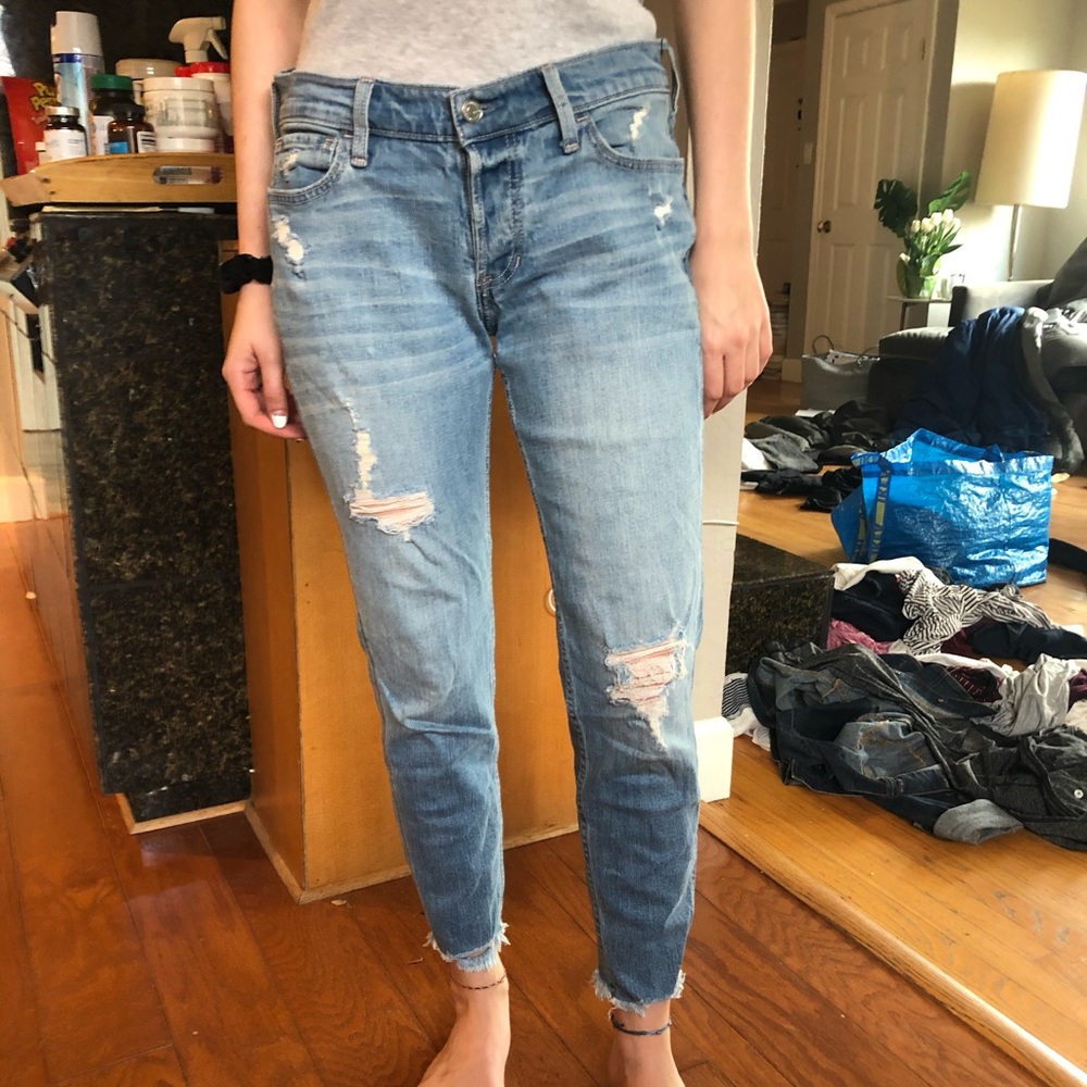 Hollister boyfriend jeans